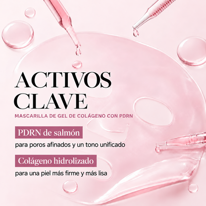 Activos clave: PDRN de salmón y colágeno hidrolizado