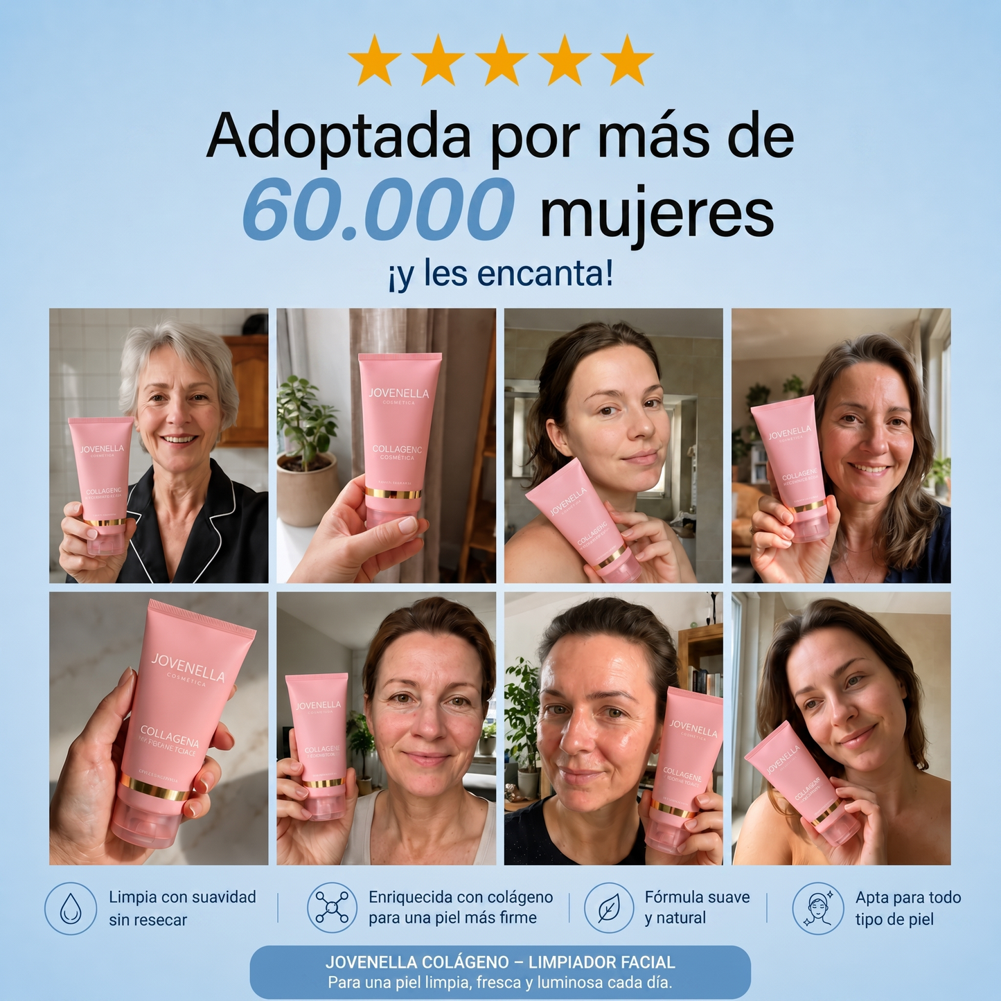 Adoptada por mas de 60000 mujeres